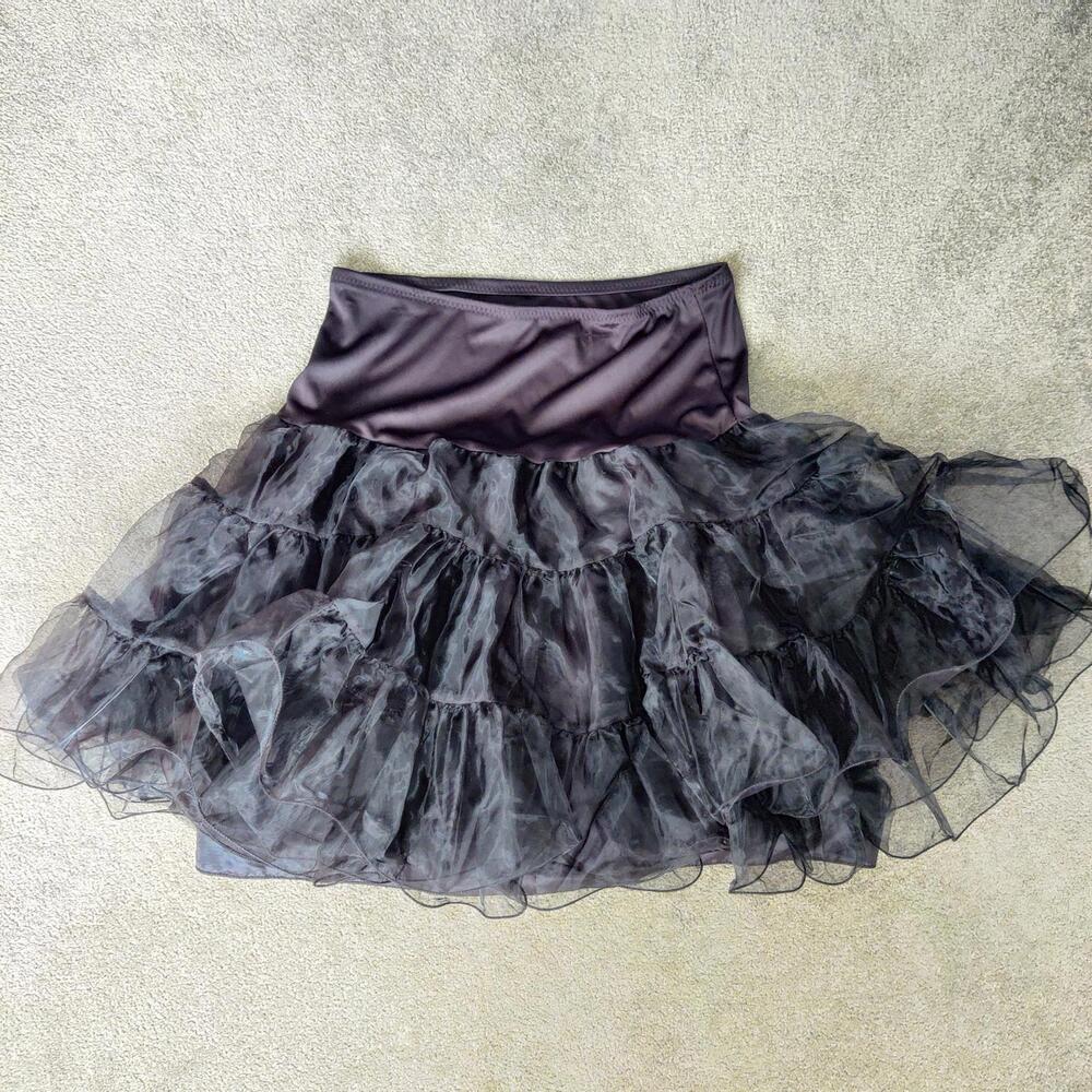 DFS Collection Women's Black Tutu Skirt Goth Whimsigoth